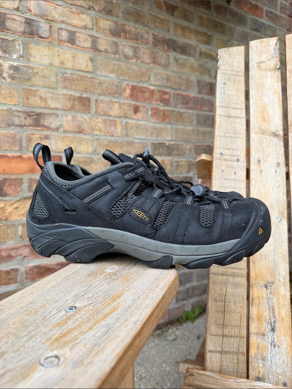 Keen Utility Atlanta Cool Steel Toe Work Shoes Men's size 13 EE
